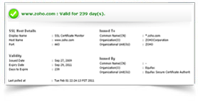add ssl certificate monitor