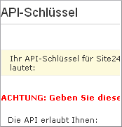 Site24x7 API Site24x7 API