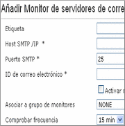 Monitorización de Servidores de Email Monitorización de Servidores de Email