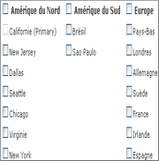 Surveillance de sites depuis plusieurs emplacements Surveillance de sites depuis plusieurs emplacements