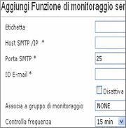 Monitor per le prestazioni dei server di posta Monitor per le prestazioni dei server di posta