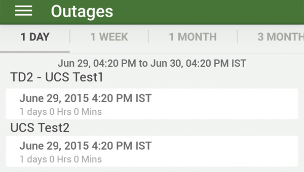Outages