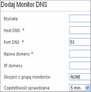 Monitoruj serwery DNS Monitoruj serwery DNS