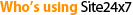 Site24x7 customers