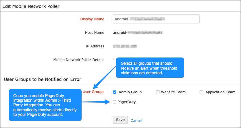 Configure Alert Policies