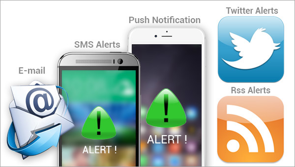 Alerts and notifications Alerts and notifications